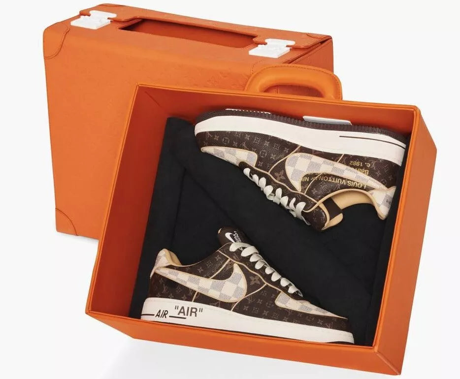 Air Force 1 Low Louis Vuitton Monogram Brown Damier Azur