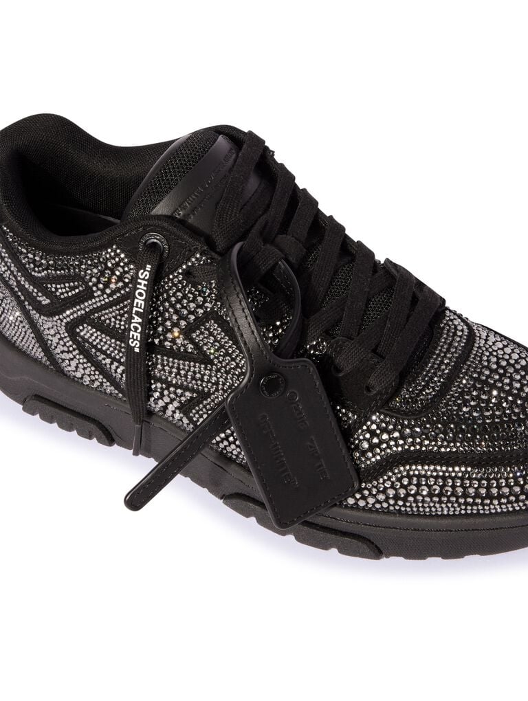 Off-White Out Of Office Strass Sneakers in Black