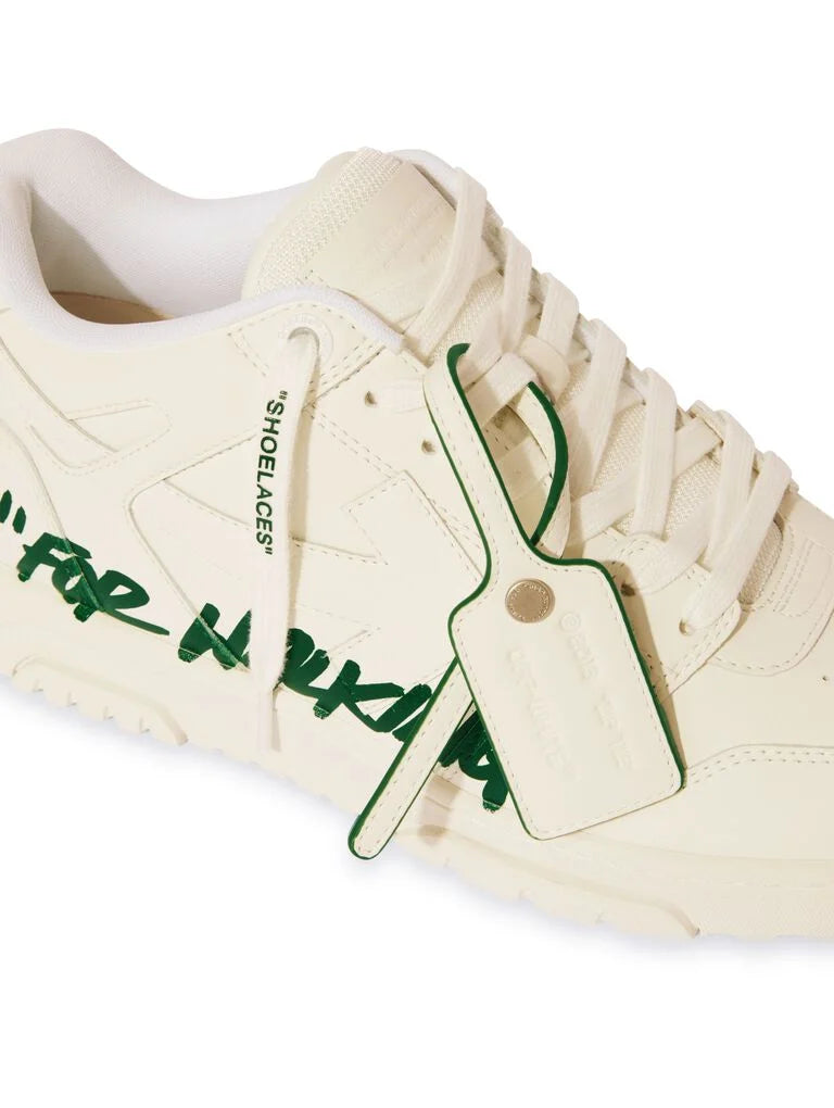 Off-White Out Of Office “For Walking” in White and Green