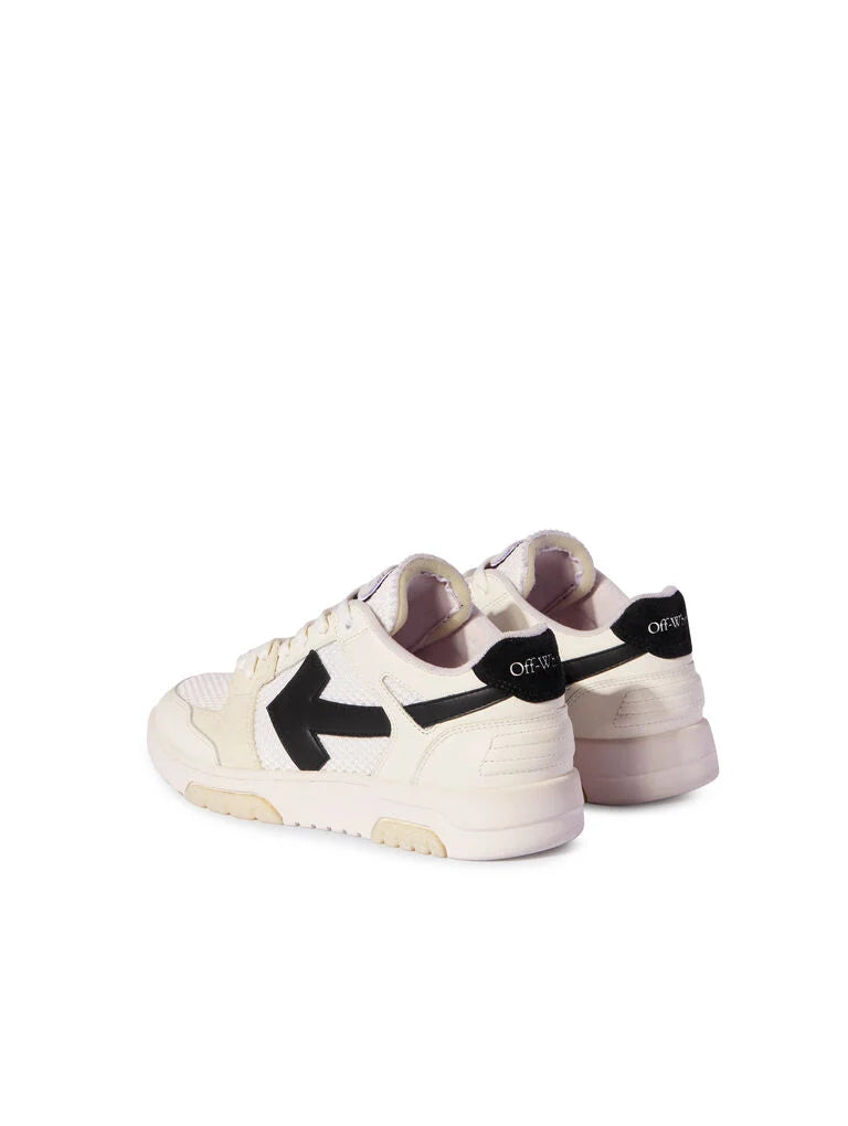 Off-White Slim Out Of Office Sneakers in White/Black