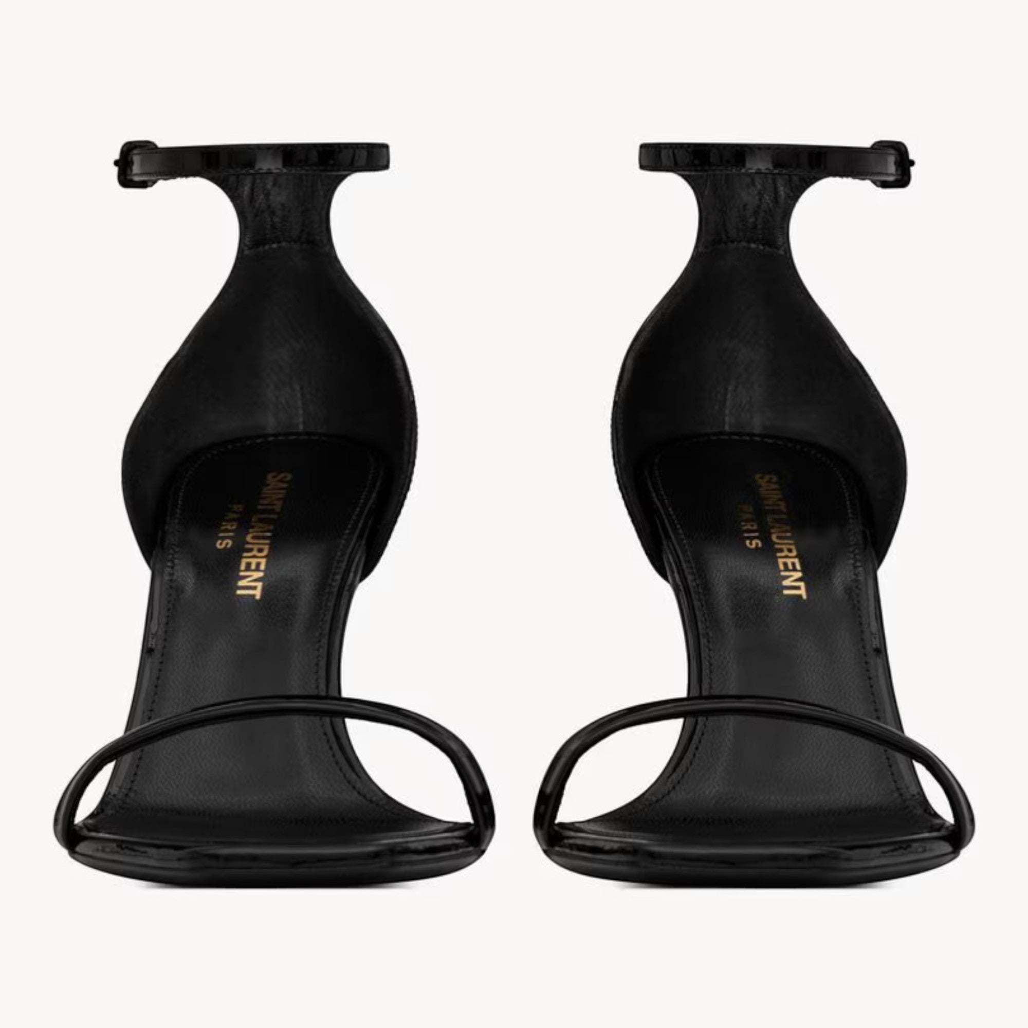 Opyum Sandals Black Gold 8.5cm