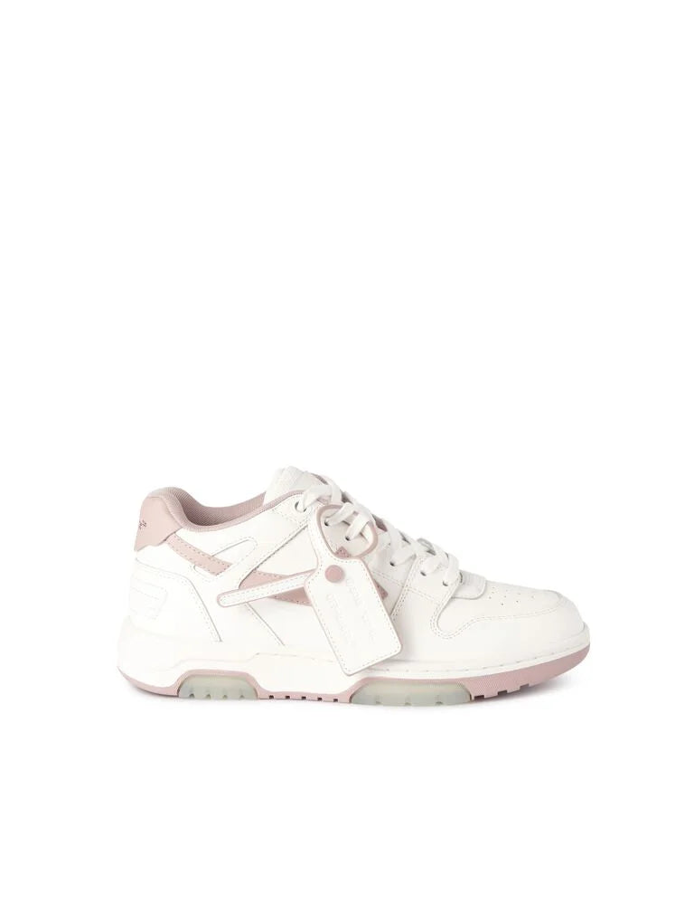 Off-White Out Of Office Calf Leather White / Water Rose