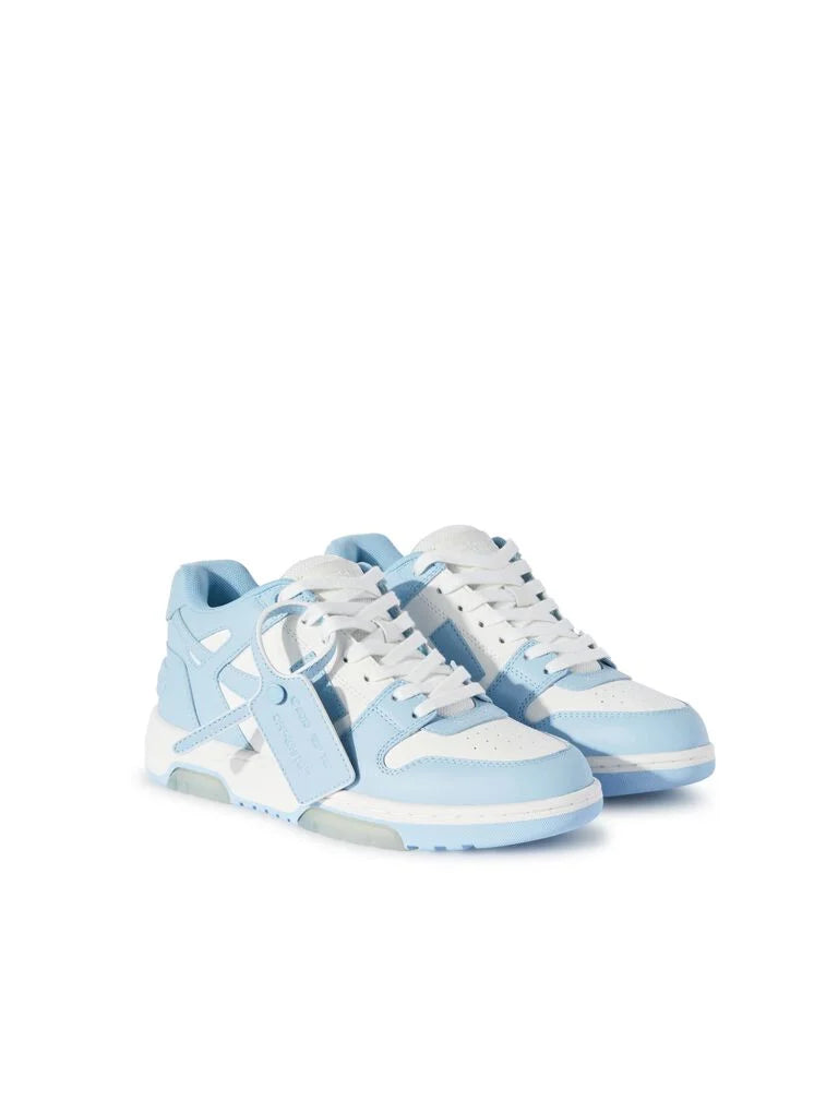 Off-White Out Of Office Sneakers in White and Light Blue