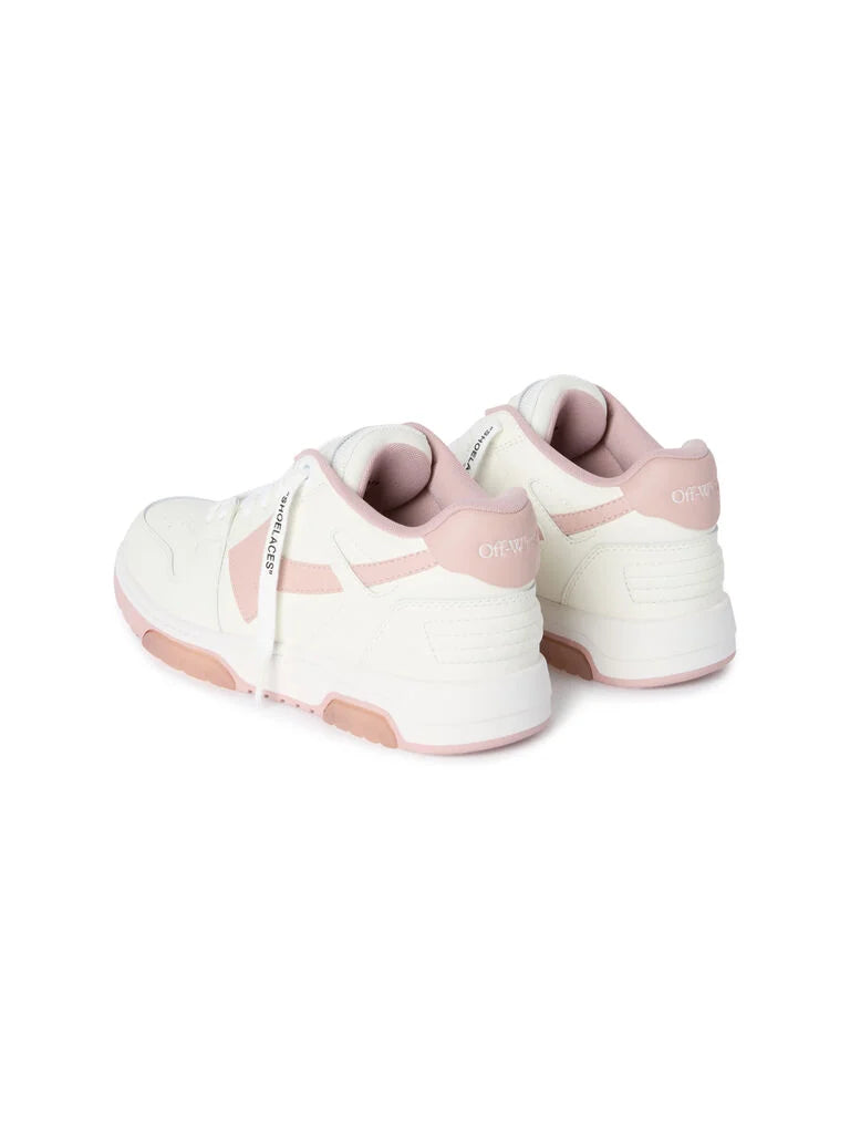 Off-White Out Of Office Sneakers in White and Pink