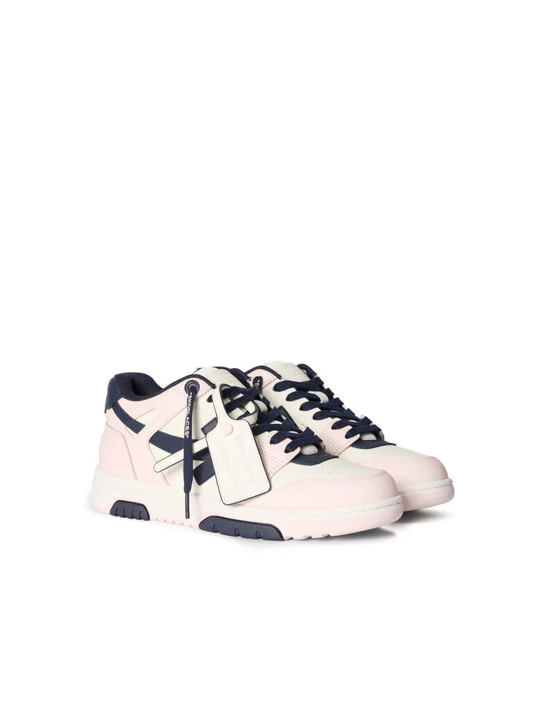 Off-White Out Of Office Sneakers in Pink and Dark Purple