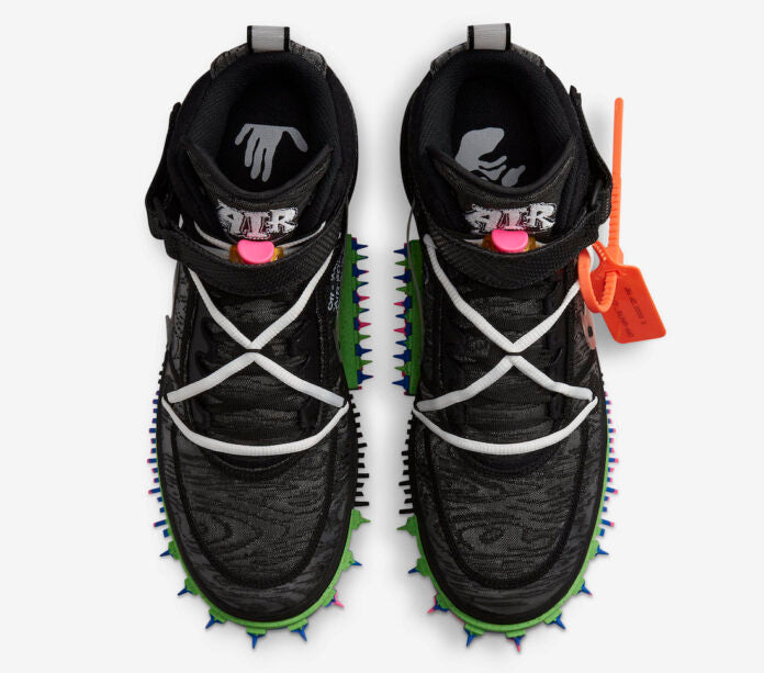 Air Force 1 Mid Off-White Black Collaboration