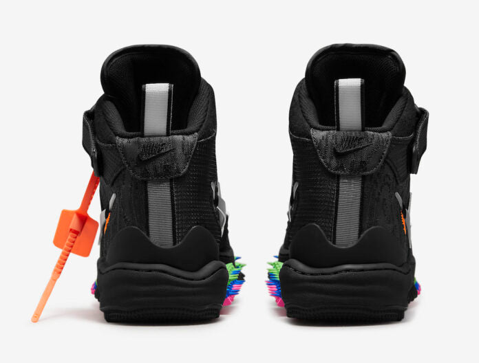 Air Force 1 Mid Off-White Black Collaboration