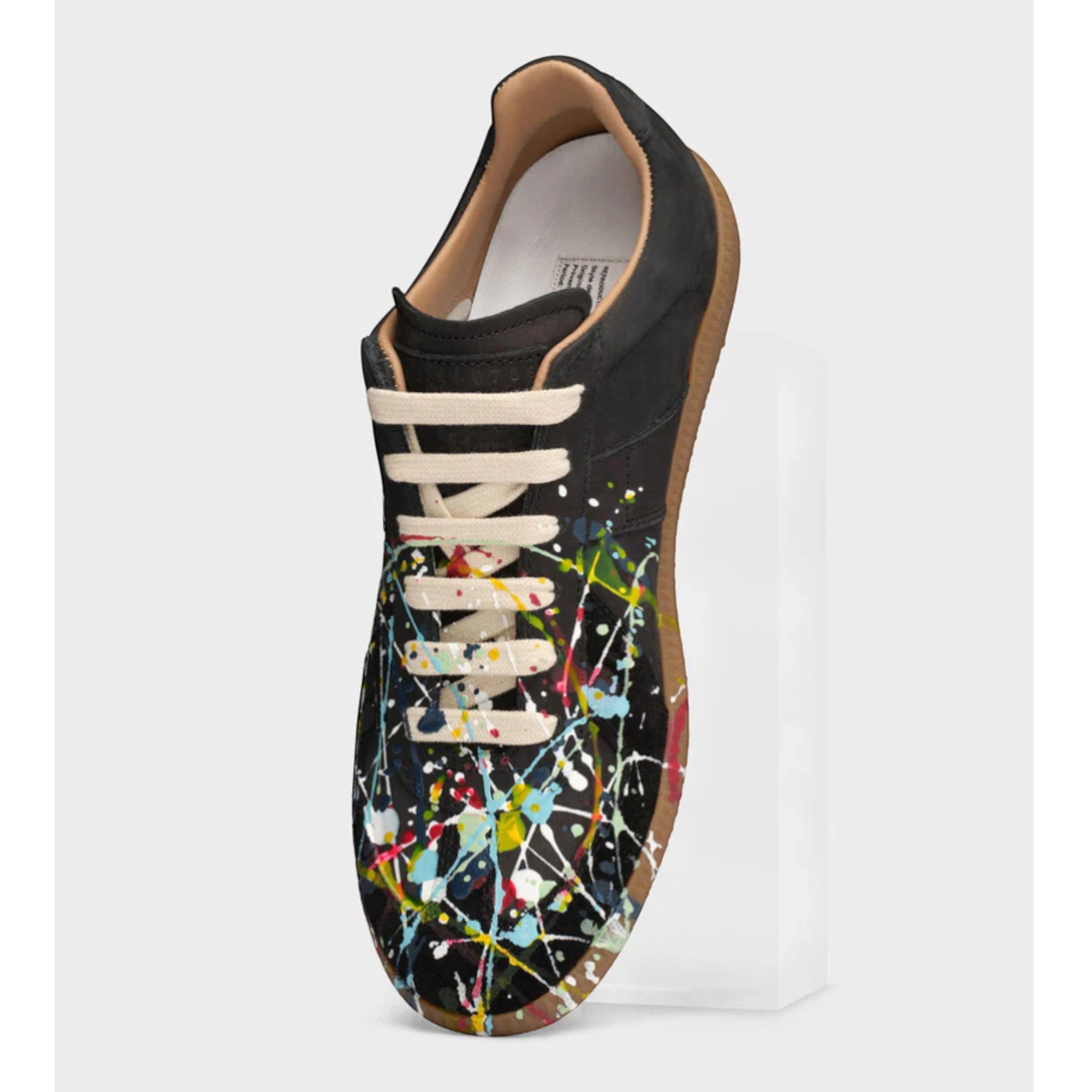 Maison Margiela Paint Replica Sneakers Black