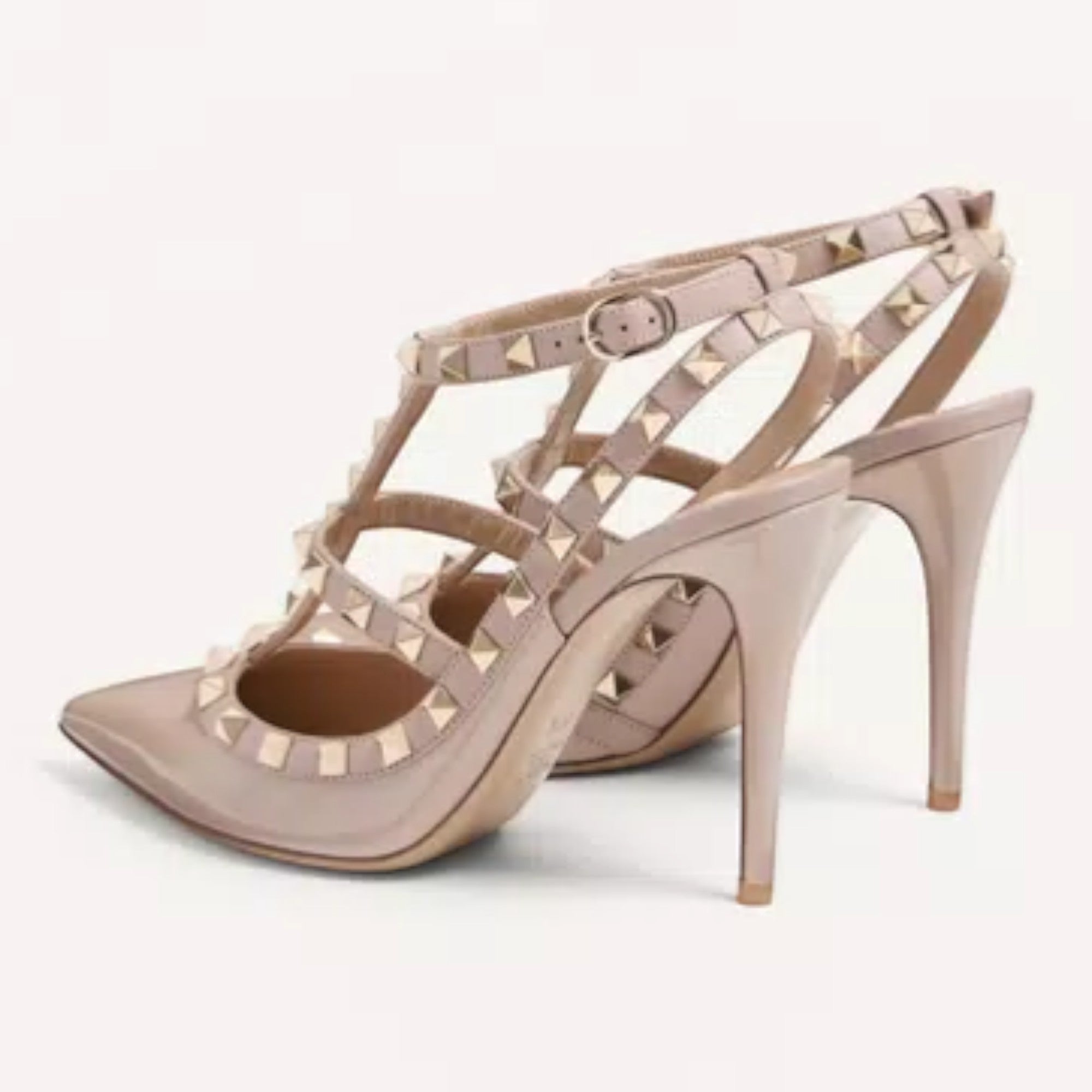Rockstud Caged Pumps Poudre