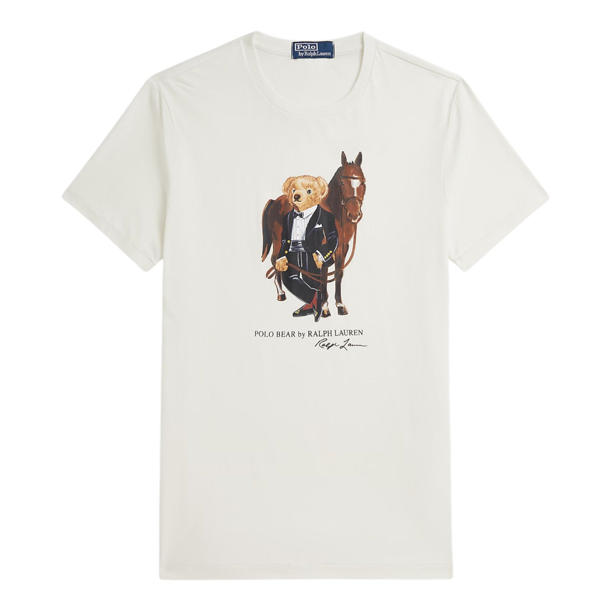 Polo Bear Cotton T-Shirt Deckwash