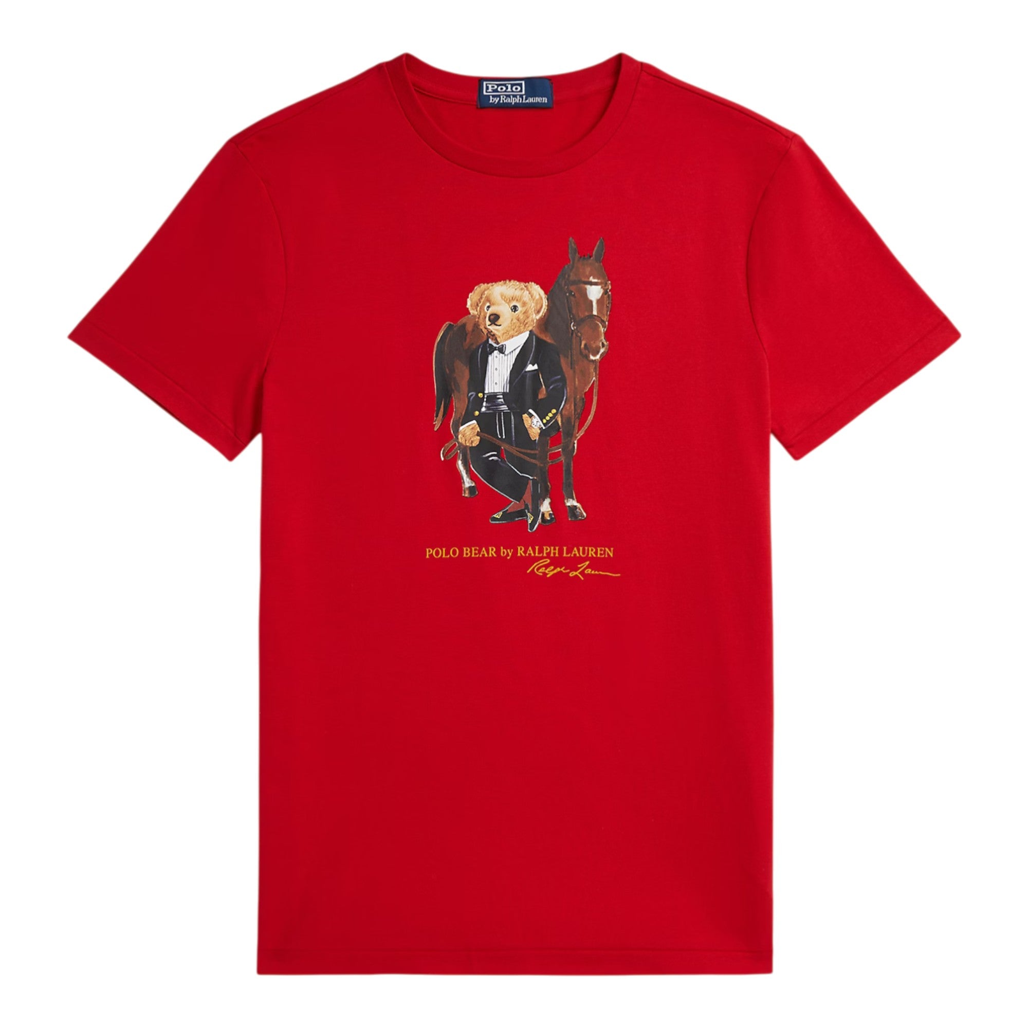 Polo Bear Cotton T-Shirt Deckwash