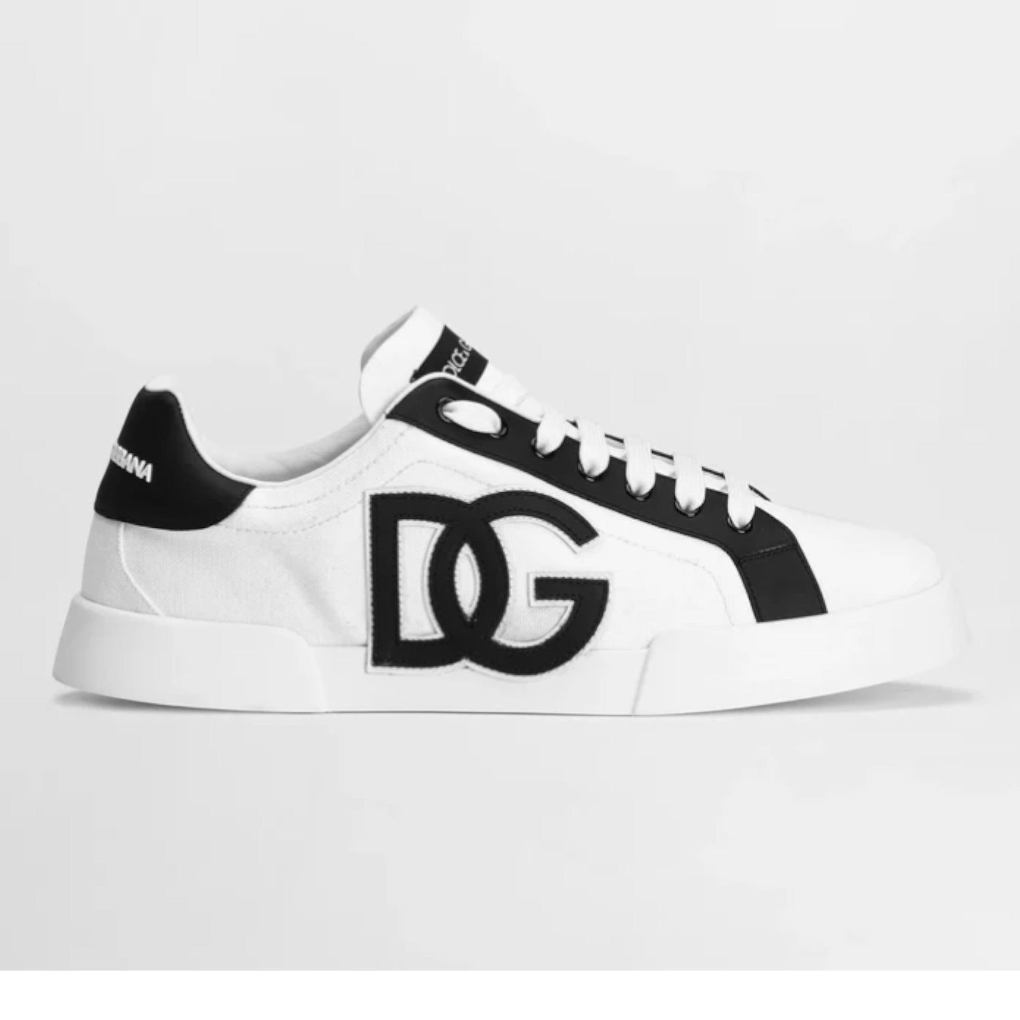 Portofino Light Strobel Sneakers in Canvas and Calfskin