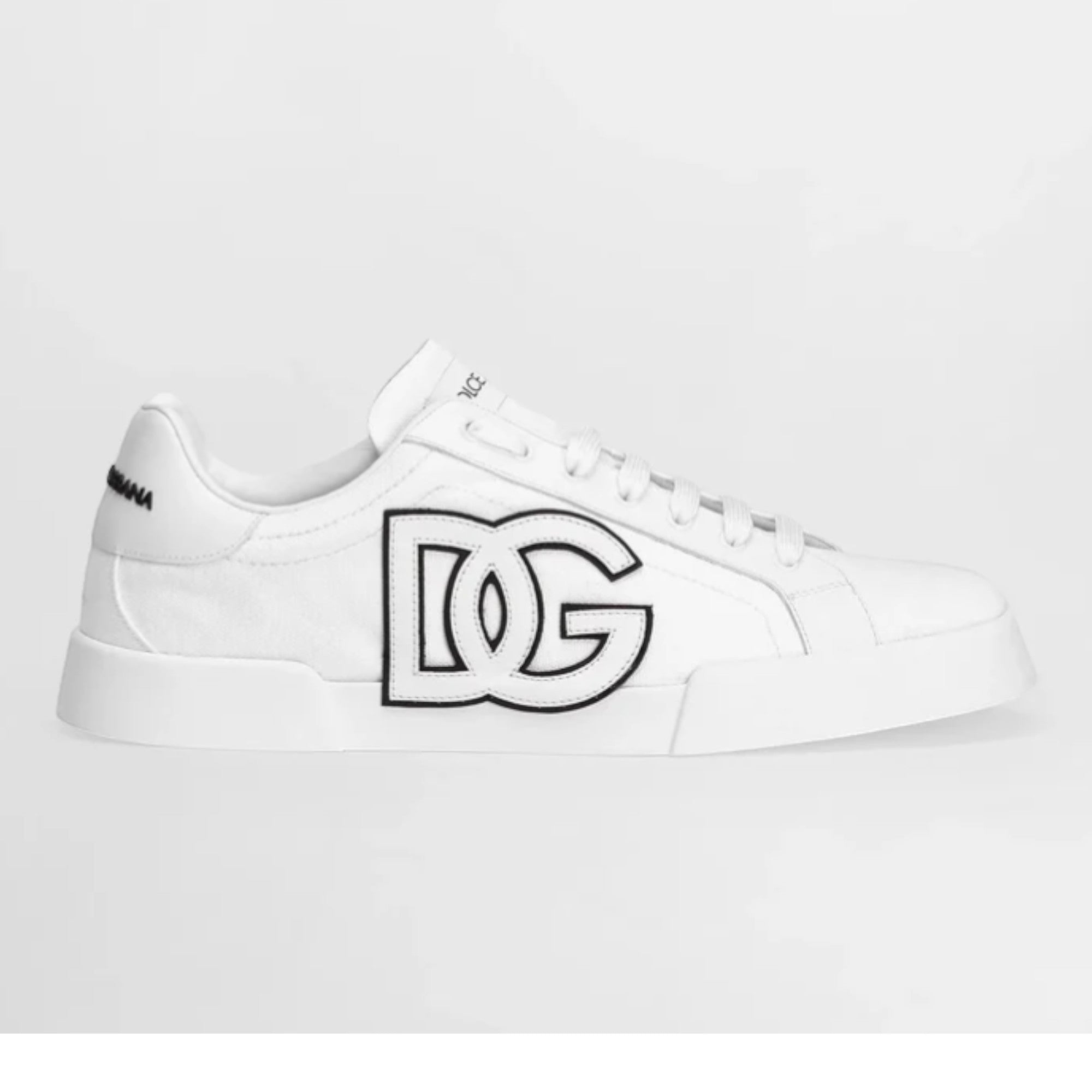 Portofino Light Strobel Sneakers in Canvas and Calfskin