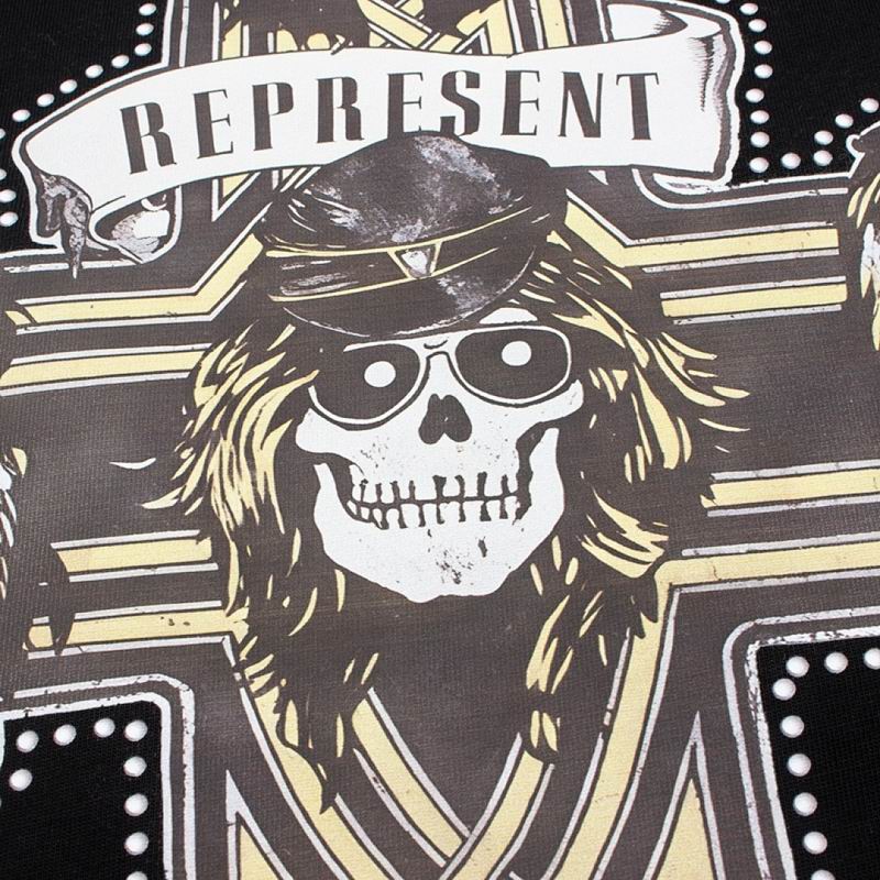 Guns N’ Roses Cross T-Shirt Stained Black