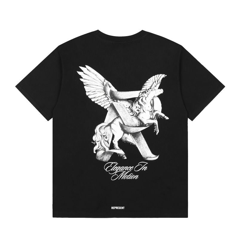 Elegance In Motion T-Shirt Jet Black