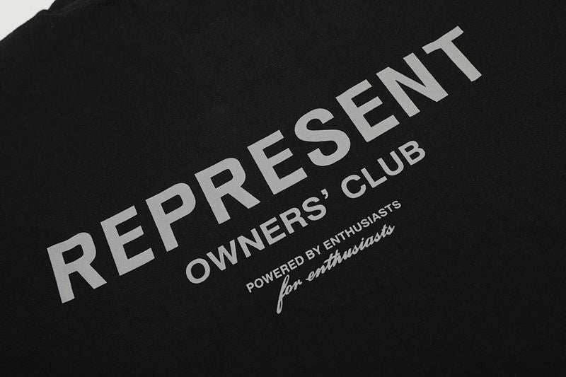 Owners Club Reflective T-Shirt Black