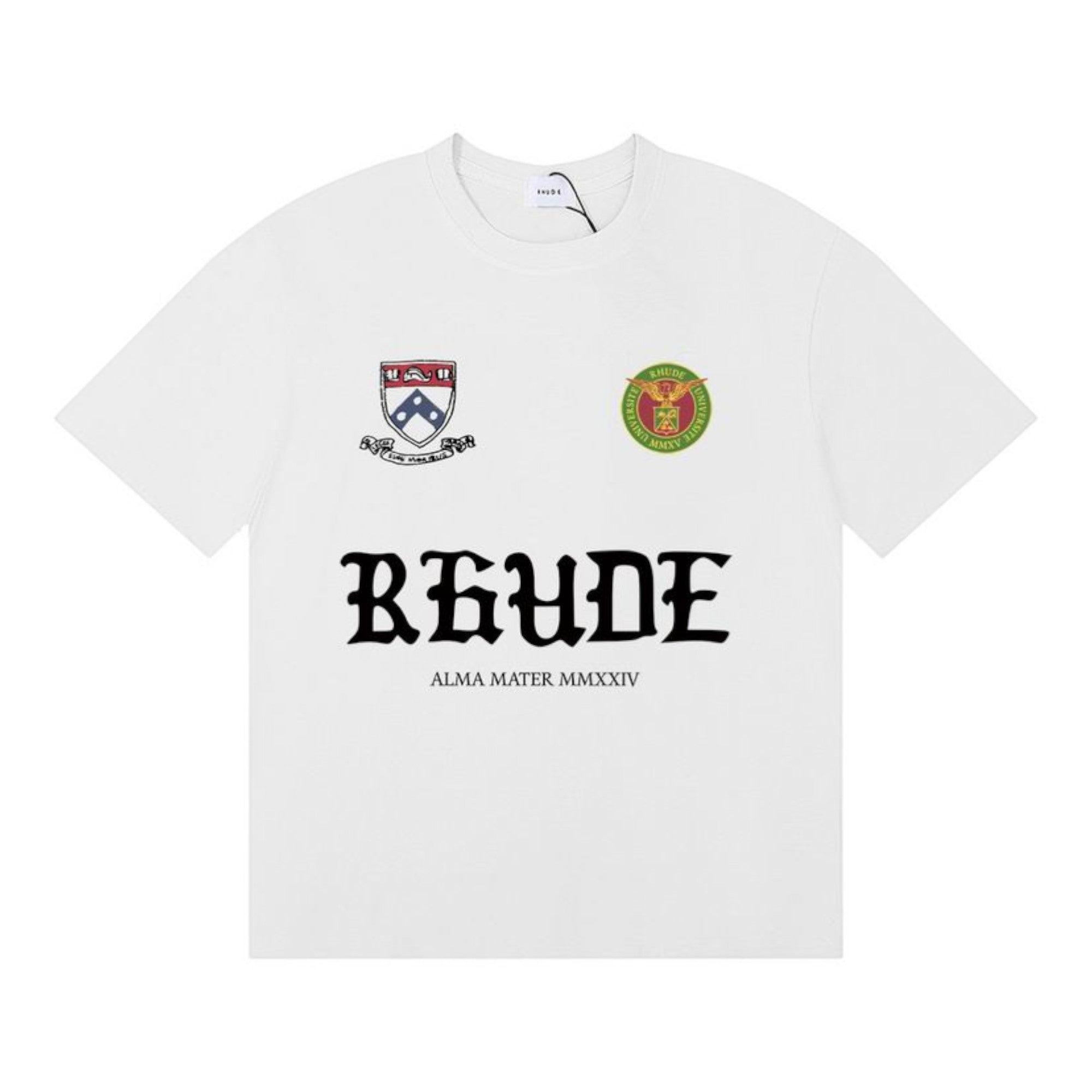 Collegiate Crest Alma Mater MMXXIV Graphic T-Shirt