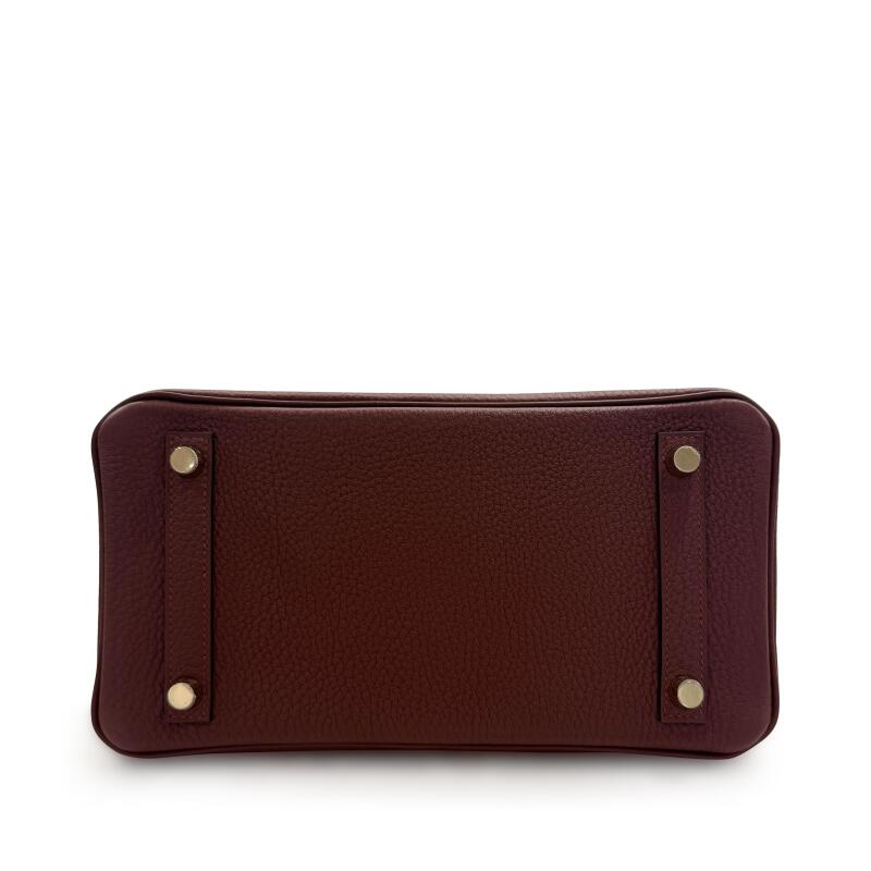 Rouge H Togo Leather Gold Hardware