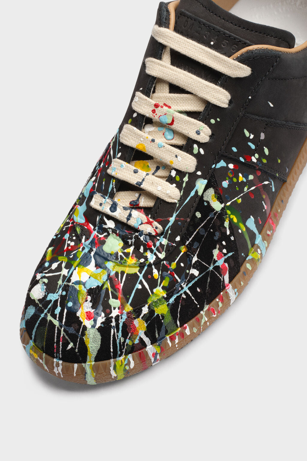 Maison Margiela Paint Replica Sneakers Black