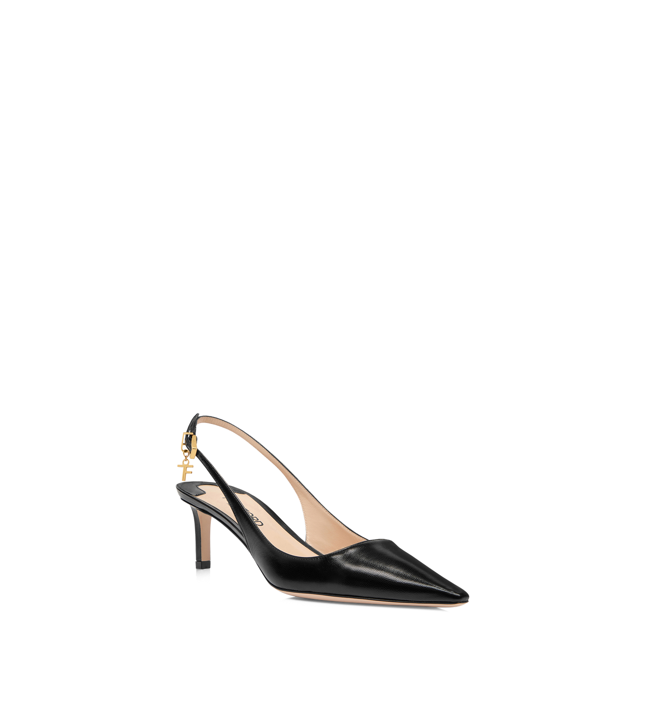 Angelina Slingback Shiny Leather
