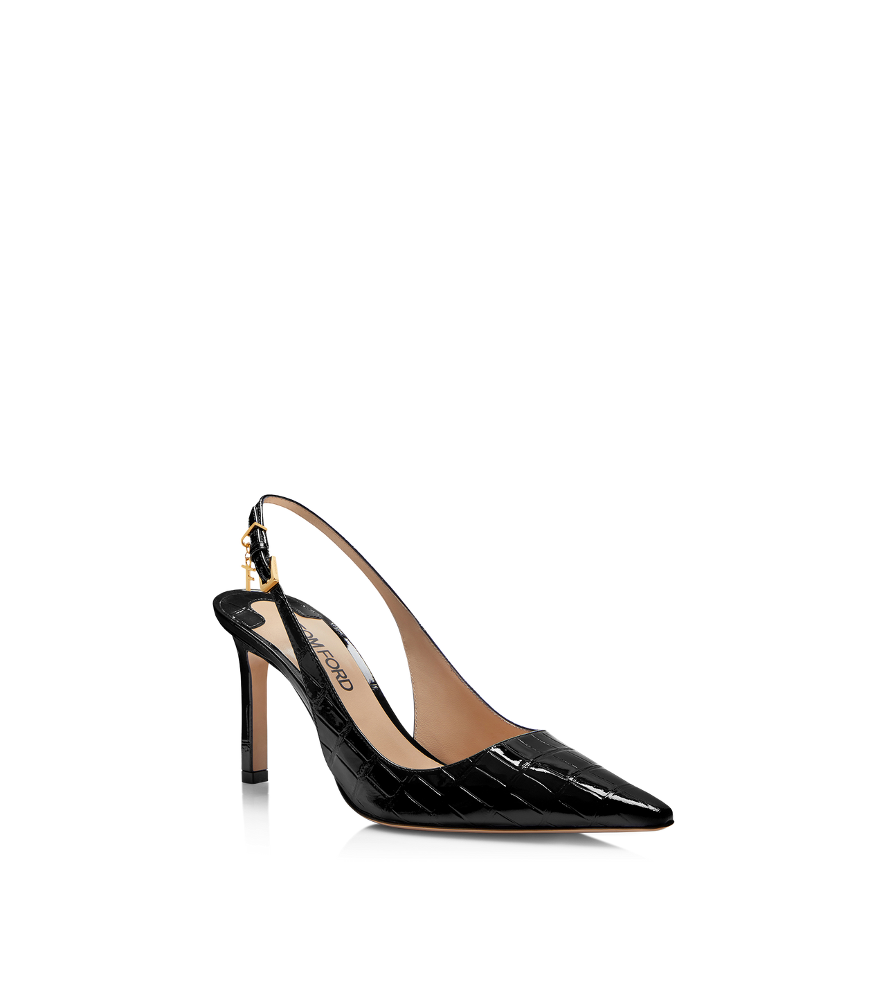 Angelina Slingback Crocodile