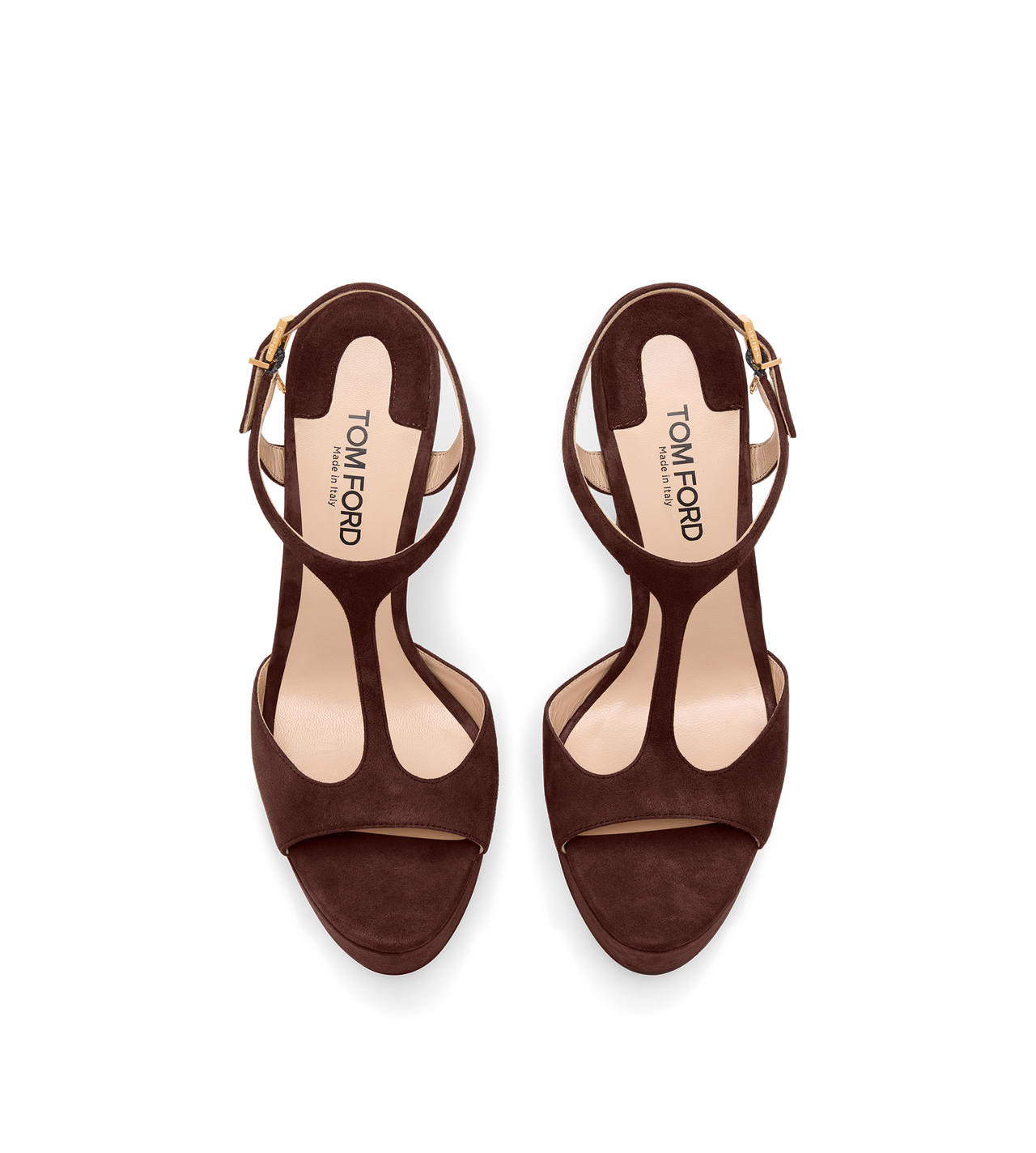 Angelina Platform Sandal Dark Whisky