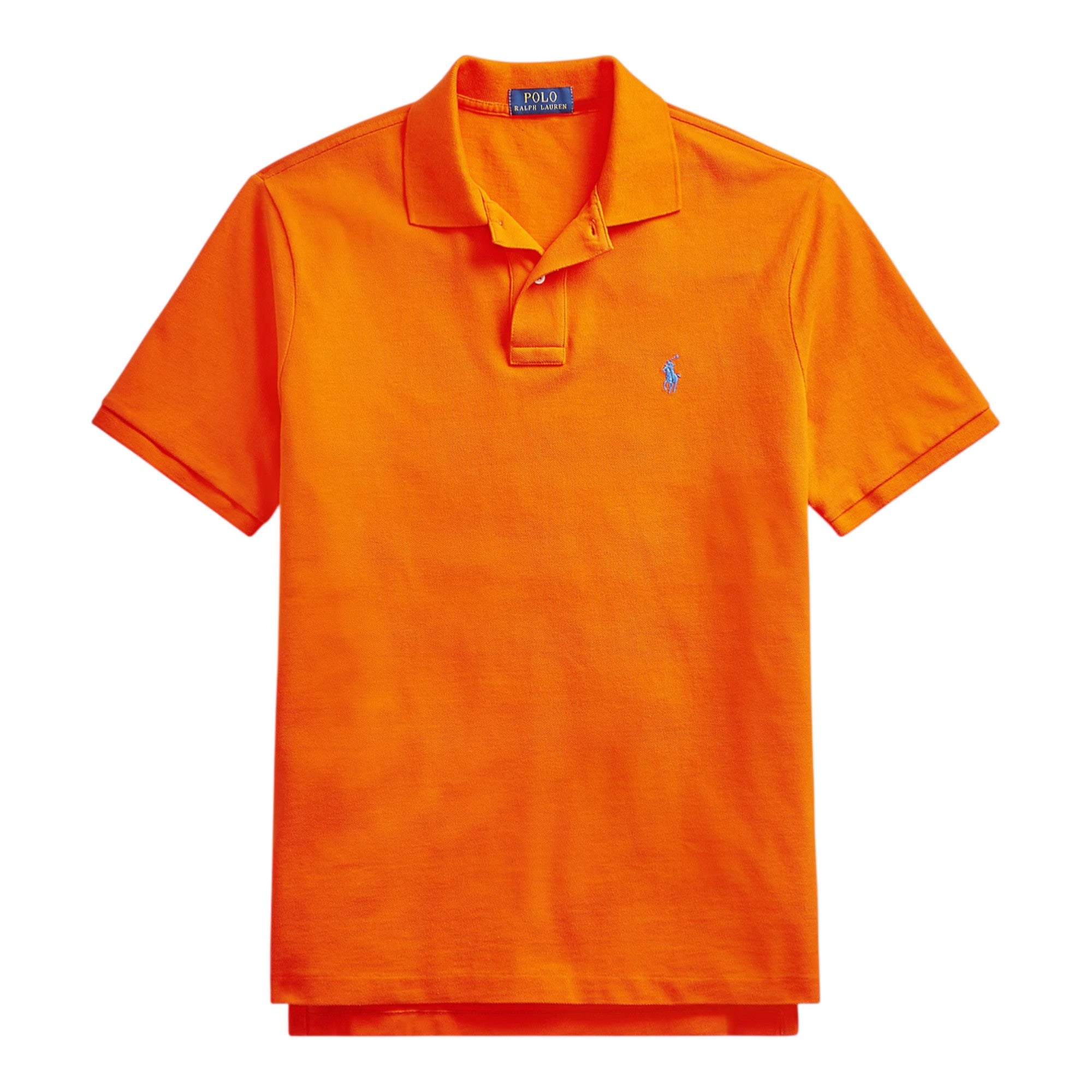 Slim Fit Mesh Polo Shirt