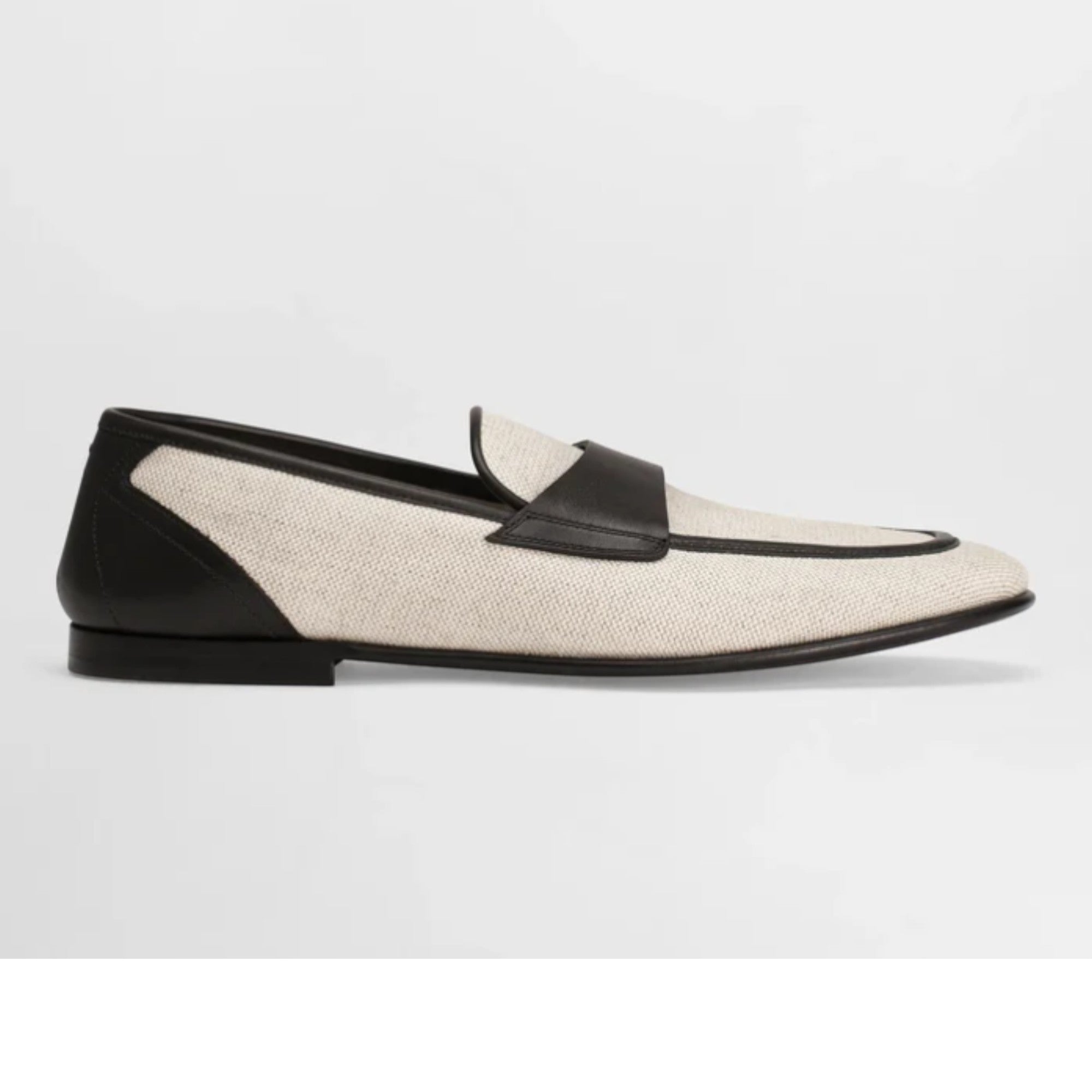 Salt & Pepper Nappa Loafers