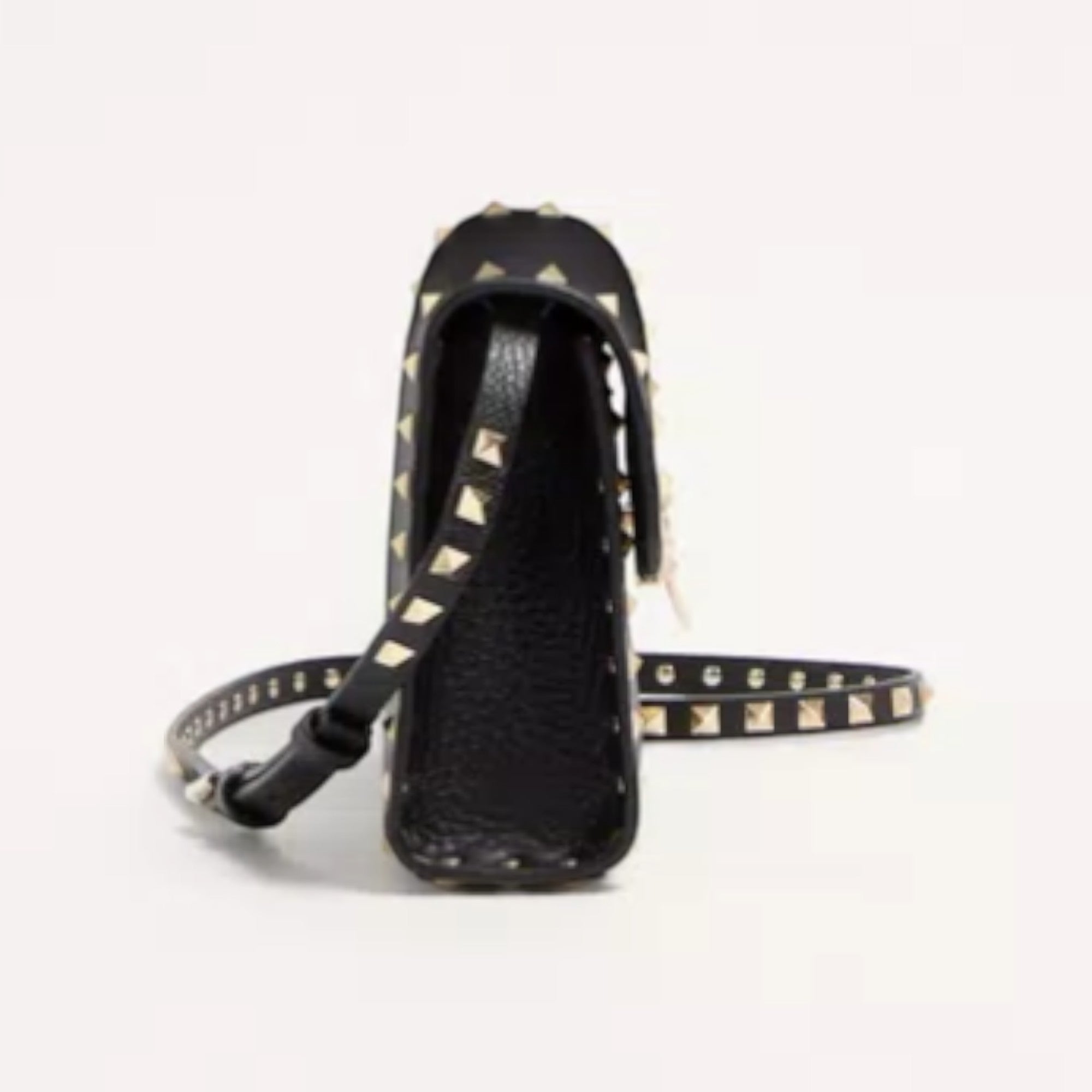 Rockstud Small Crossbody Bag Black