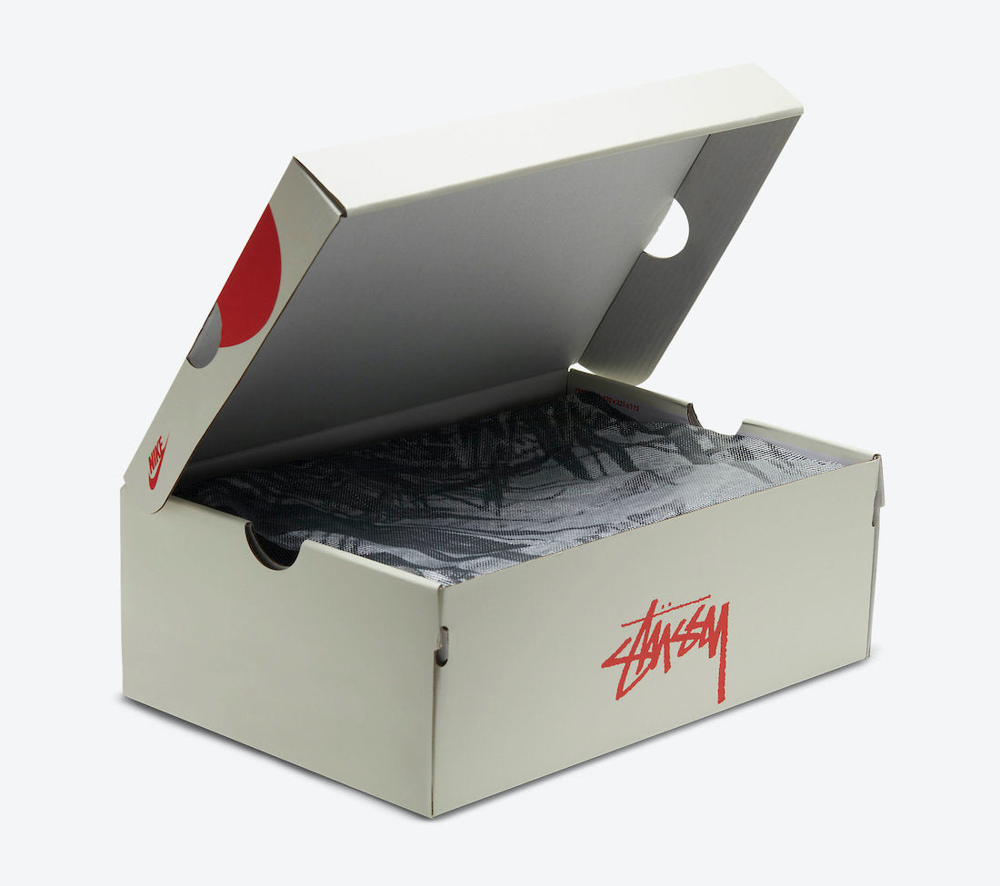 Air Force 1 Low Stüssy Triple Black Collaboration