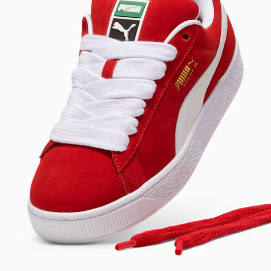 Suede XL Sneakers For All Time Red / White