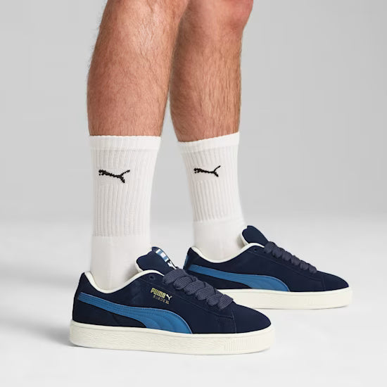 Suede XL Sneakers Navy Blue Horizon
