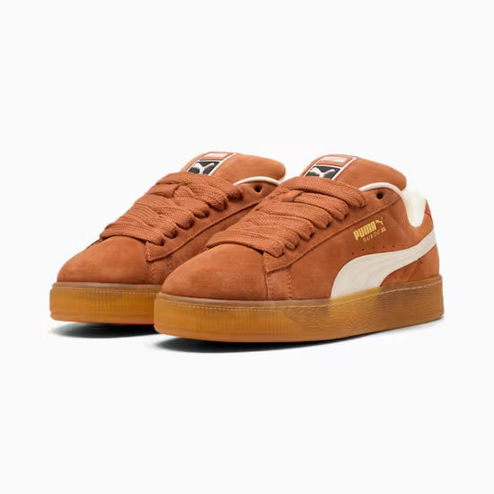 Suede XL Sneakers Brandy / Warm White