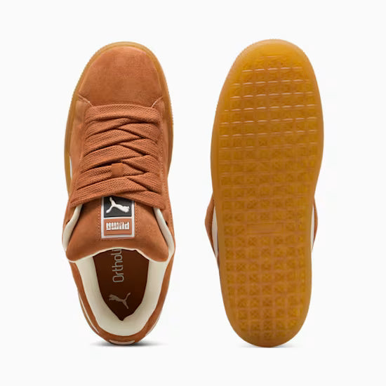Suede XL Sneakers Brandy / Warm White