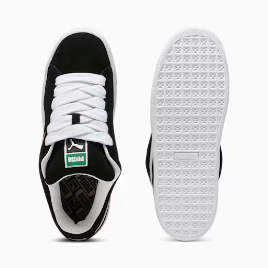 Suede XL Sneakers Black / White