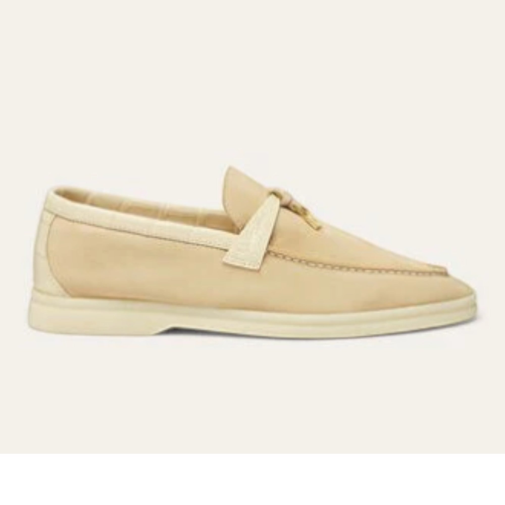 Loro Piana Summer Charms Walk Loafer Butter