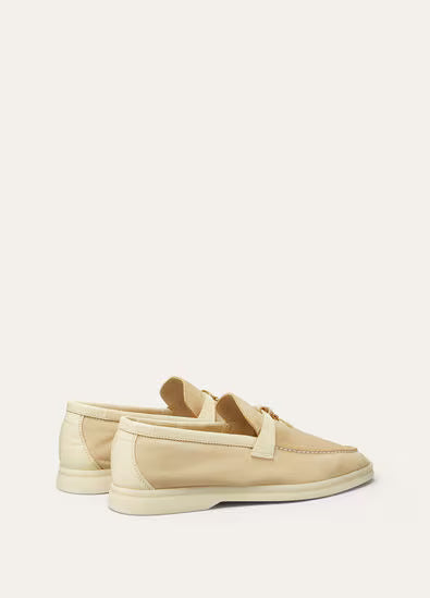 Loro Piana Summer Charms Walk Loafer Butter