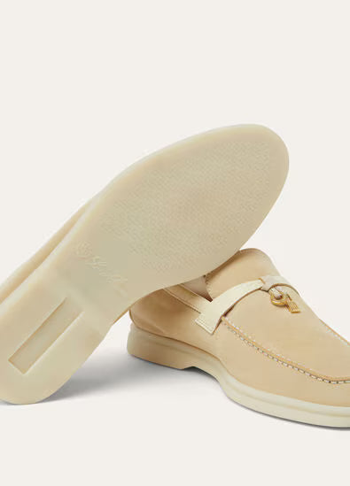 Loro Piana Summer Charms Walk Loafer Butter
