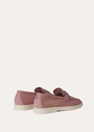 Loro Piana Summer Charms Walk Loafer Flowering Cherry