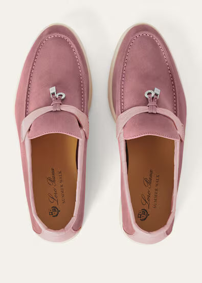 Loro Piana Summer Charms Walk Loafer Noisette Rose