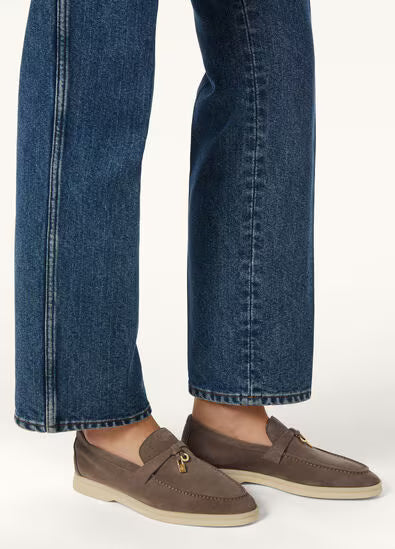 Loro Piana Summer Charms Walk Loafer Rain Drops