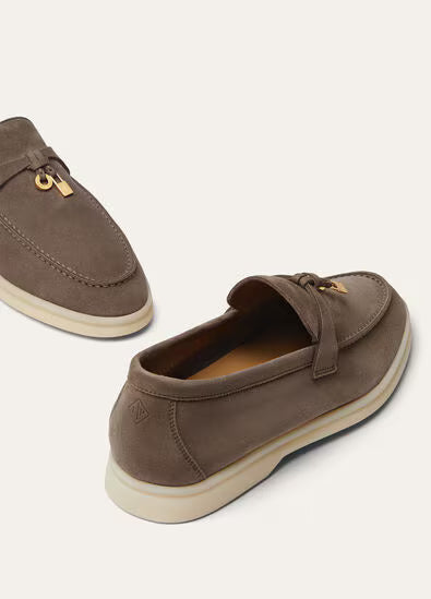 Loro Piana Summer Charms Walk Loafer Rain Drops