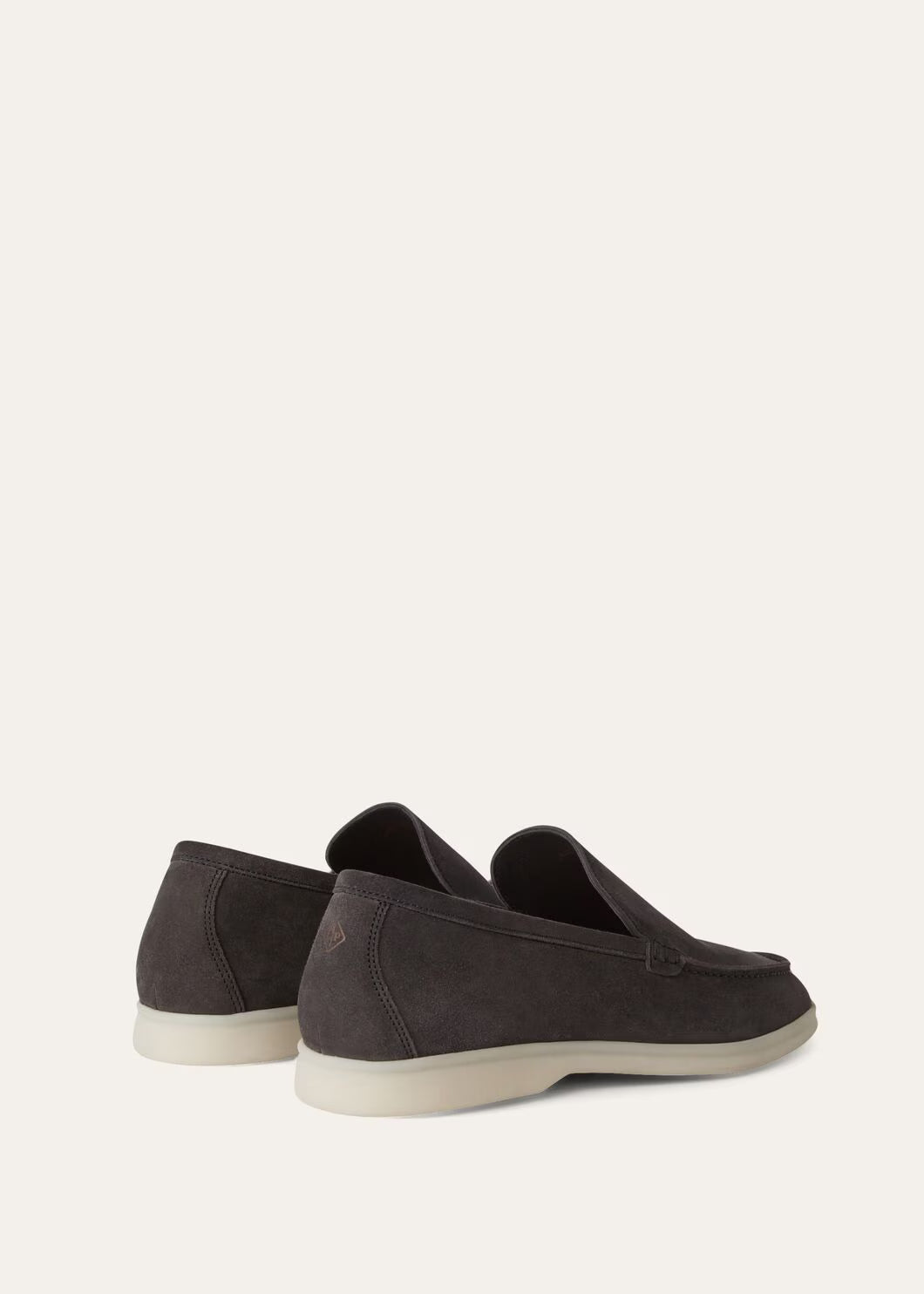 Loro Piana Summer Walk Loafer Suede Caviar