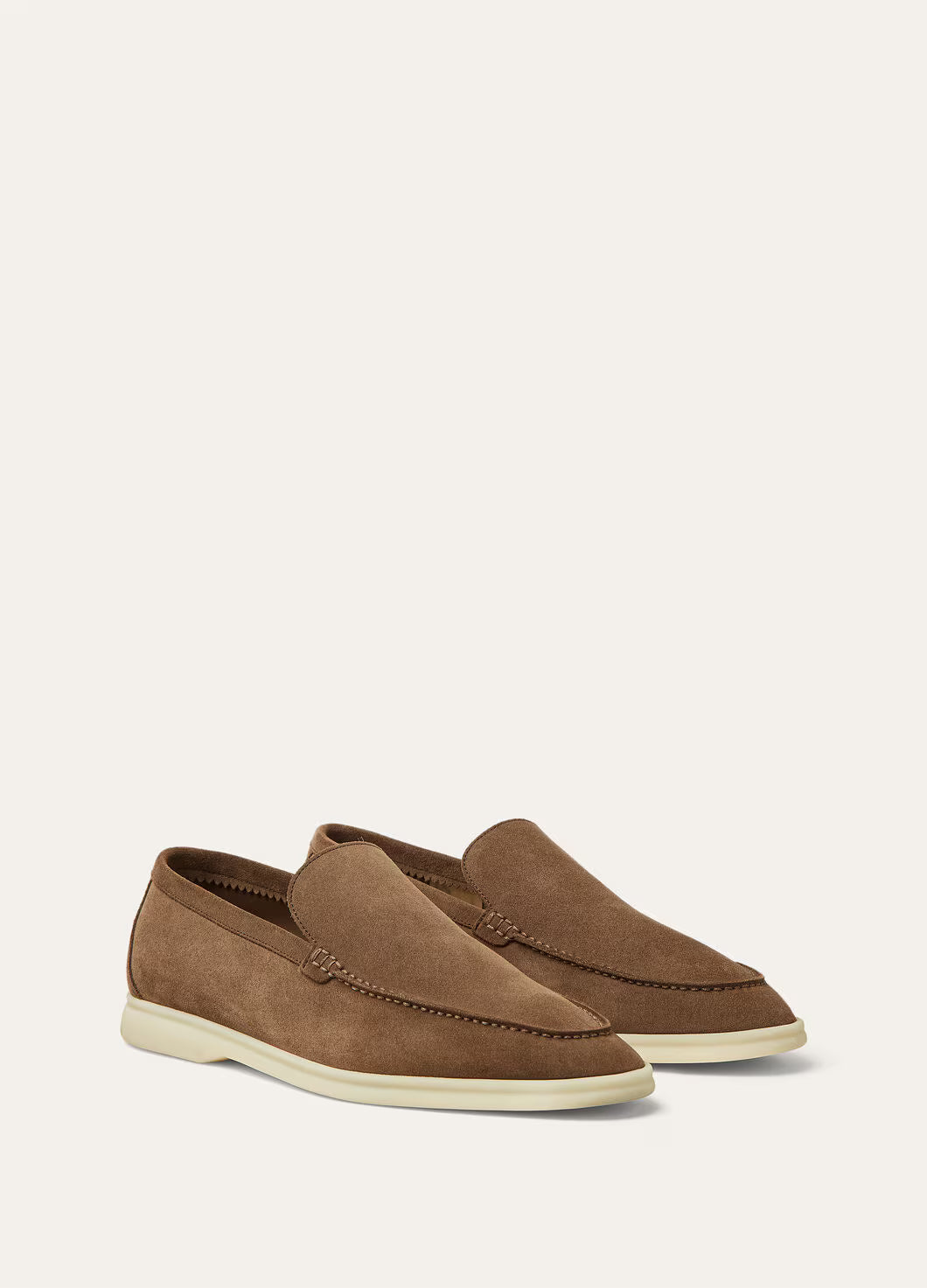 Loro Piana Summer Walk Loafer Suede Dusk