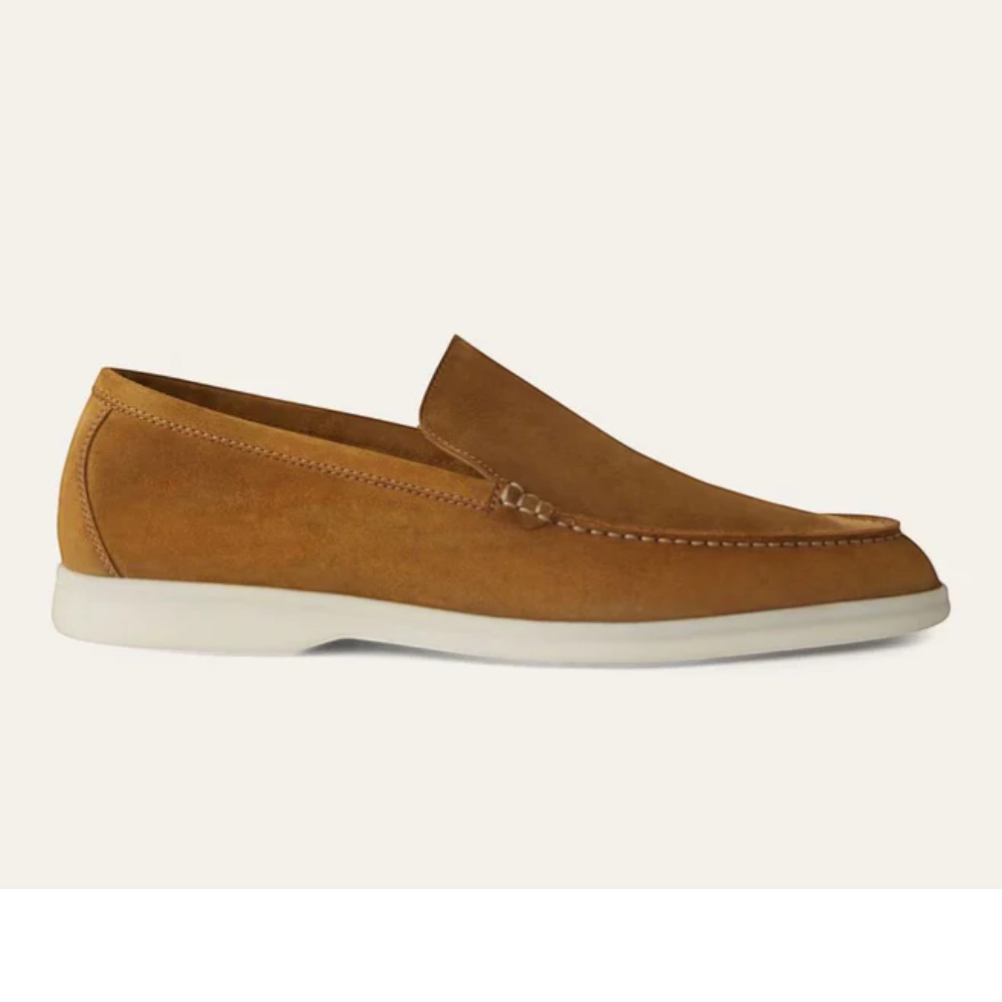 Loro Piana Summer Walk Loafer Tan