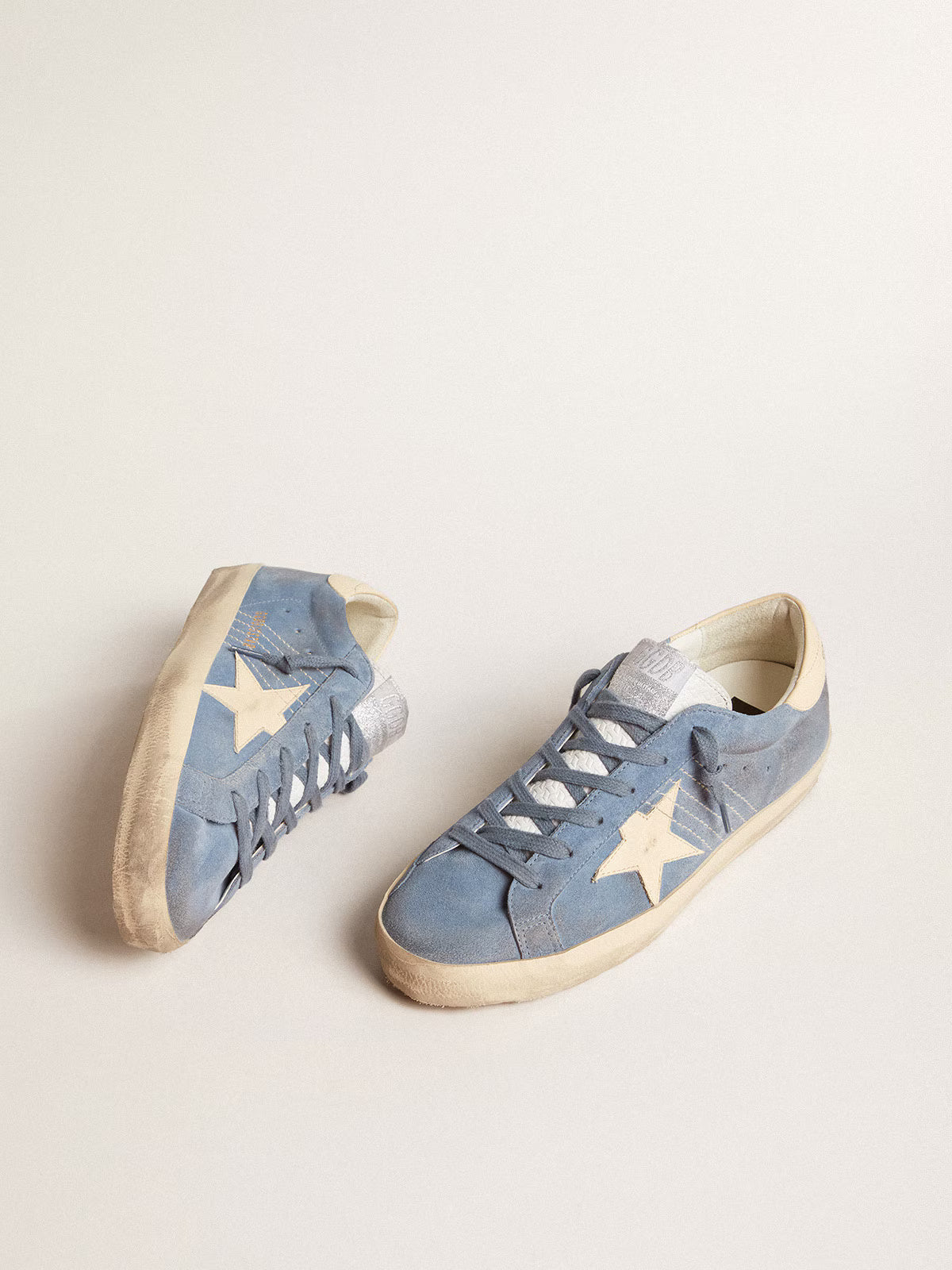 Super-Star Sneakers Light Blue / Beige