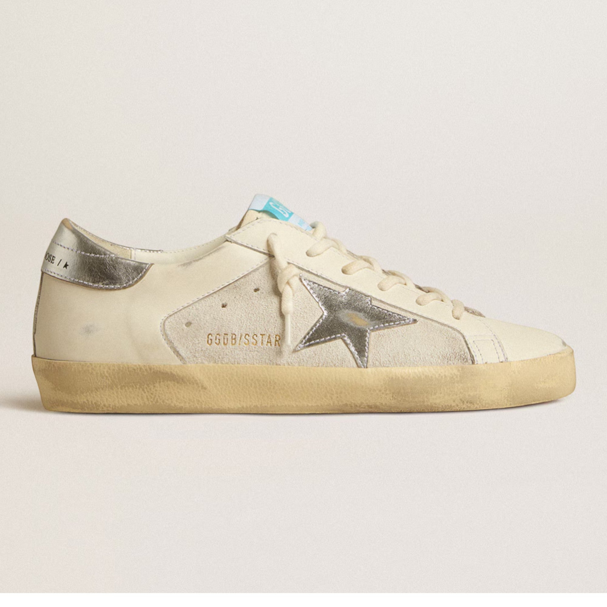 Super-Star Sneakers White / Silver / Gold