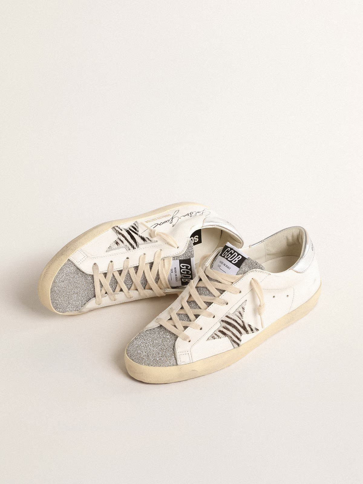 Super-Star Sneakers White Swarovski