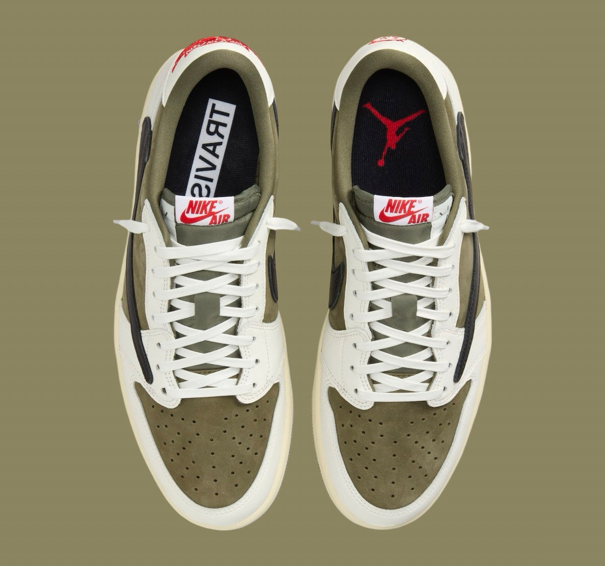 Air Jordan 1 Low x Travis Scott OG Medium Olive