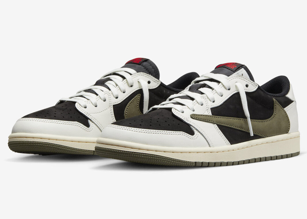 Air Jordan 1 Low x Travis Scott OG Olive